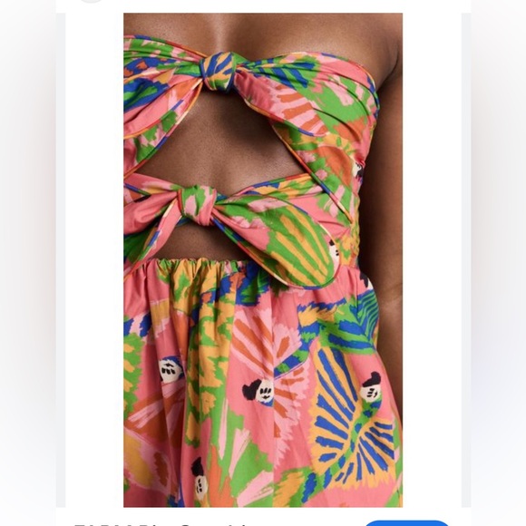 FARM Rio Colorful Tropical Mini Dress - Picture 2 of 6